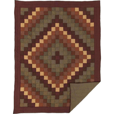 Heritage Farms Twin Quilt 68Wx86L VHC Brands - The Fox Decor